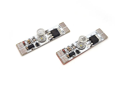 Сенсорний вимикач для профілю I=15А, пружина 10мм, M356 (White Led)
