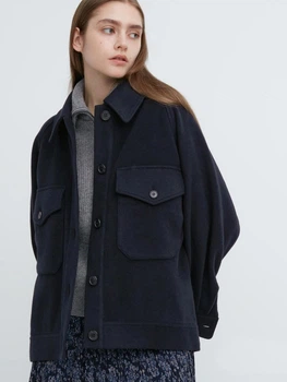 Куртка демісезонна жіноча Uniqlo 878215478 XL Синя (1159798462)