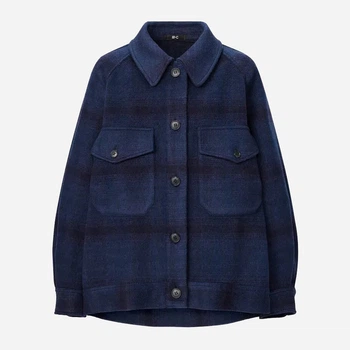 Куртка демисезонная женская Uniqlo 105726810 L Синяя (1159796070)