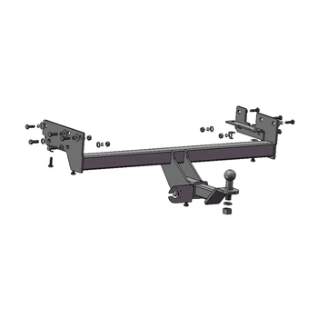 Фаркоп 2003-30-2 сталь 45 Mitsubishi Outlander 2002-2006 Autoprostavka
