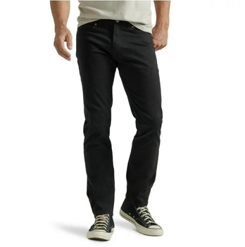 Джинсы Lee Slim Fit Straight Leg Extreme Motion with Flex Waistband Color: Black (102015435) W33 L32