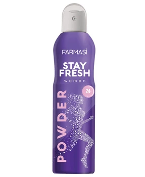 Женский дезодорант спрей Farmasi Stay Fresh Powder 150 мл