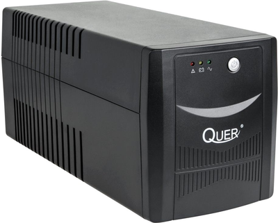 ДБЖ Quer Micropower 1000 1000VA (600W) Black (KOM0553)