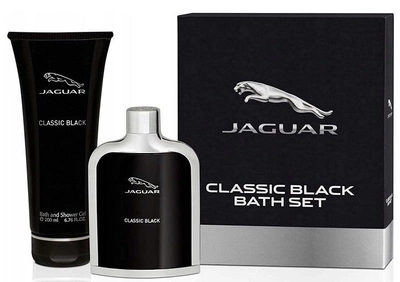 Набір для чоловіків Jaguar Classic Black Туалетна вода 100 мл + Гель для душу 200 мл (7640171192970)