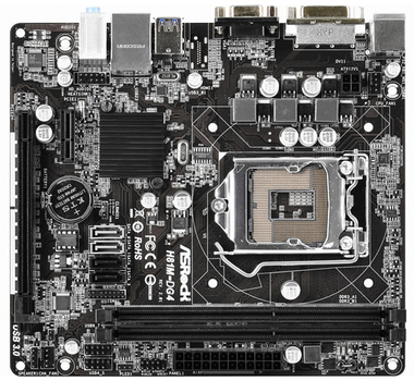 Материнська плата AsRock H81M-DG4 (H81M-DG4) (s1150, Intel H81, Micro-ATX)