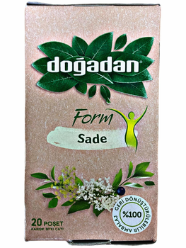 Чай травяний для схуднення Dogadan Form Sade 20п