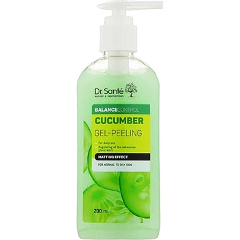 Гель-пілінг для обличчя Dr. Sante Cucumber 200 мл.