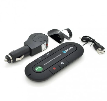 Bluetooth гарнитура для автомобиля с громкой связью PIX-LINK LV-B08 Black (15261)