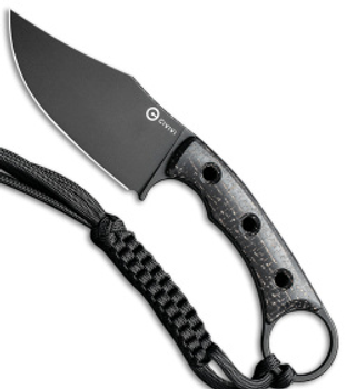 Нож классический Civivi Midwatch Full Black C20059B-1