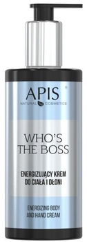 Крем для тіла і рук Apis Who's the Boss енергійний 300 мл (5901810006020)