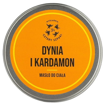 Masło do ciała Mydlarnia Cztery Szpaki Dynia i Kardamon 200 ml (5903641982153)