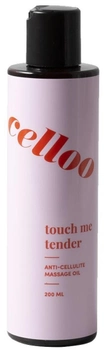 Олійка Celloo Touch Me Tender Anti Cellulite Massage Oil для масажу 200 мл (5905054101084)