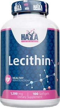 Натуральна добавка Haya Labs Lecithin 1200 мг
