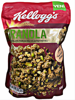 Гранола з фісташками та білим шоколадом Kellogg`s 500г