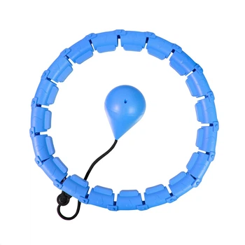 Хулахуп для похудения Hoola Hoop Massager Синий обруч хулахуп для талии - масажний обруч для похудения (1010305-Blue)
