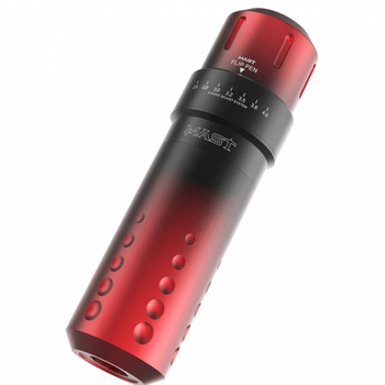 Машинка для татуажу Mast Flip WQ830-1, burgundy matte
