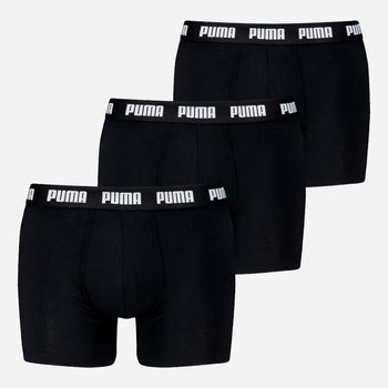 Набір трусів боксерів чоловічих бавовняних Puma Men Everyday Boxer 3P 93832701 XL Black (8720245558884)