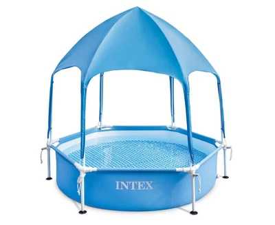 Каркасний басейн Intex 28209, 183 x 38 см (навіс,)