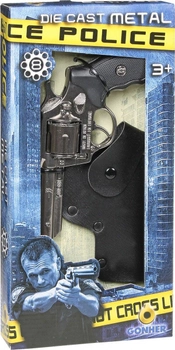 Поліцейський револьвер Pulio Gonher з кобурою (8410982043308)