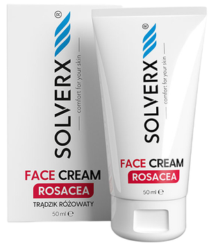 Крем для обличчя Solverx Rosacea для шкіри з розацеа 50 мл (5907479385230)