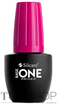 Primer Silcare Base One bezkwasowy płyn zwiększający przyczepność żelu lub masy akrylowej do płytki paznokcia 9 ml (5902560526295)