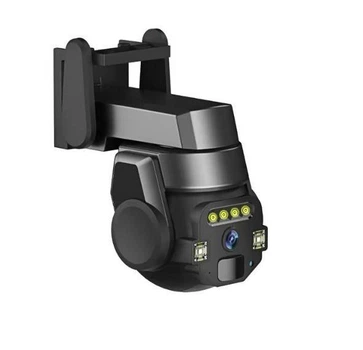 Розумна IP-камера відеоспостереження вулична Camera Por 5 mp 12V 2A водонепроникна UKC Q812 Pro Чорна