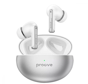 Бездротові навушники Proove Thunder Buds TWS with ANC Silver (TWTB00010006)