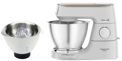 Кухонна машина KENWOOD KVC65.001WH + Насадка цитрус-прес KENWOOD AT312 (комплект)