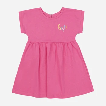 Детское летнее платье для девочки Bembi PL392-300 80 см Розовое (14392321035.300)