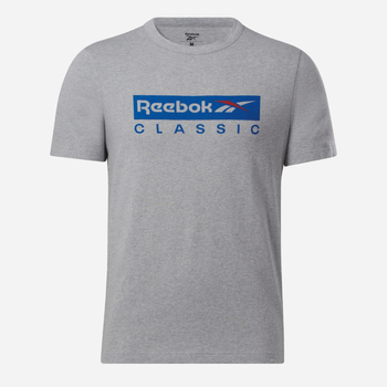 Koszulka męska bawełniana Reebok Gs Reebok Classic Ss 100071169 S Szara (4066761060932)