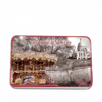 Натуральное мыло Le Blanc "CARROUSEL" Ассорти в металлической коробке 150 г (М98100)