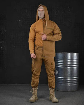 Тактичний костюм 3в1 штани+убакс+куртка весна/літо 2XL койот (85647)