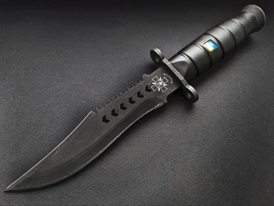 Нож нескладной Военный Тактический Армии ЗСУ Высококачественная сталь