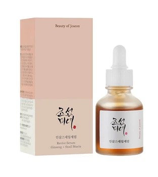 Ампула на основе гидролата женьшеня и муцина Beauty Of Joseon Repair Serum Ginseng + Snail Mucin 30 мл
