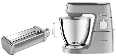 Кухонна машина KENWOOD KVL85.004SI + Насадка для приготування пасти KENWOOD KAX983ME (комплект)