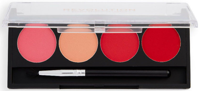 Paleta eyelinerów Makeup Revolution Water Activated Graphic z pędzelkiem Pretty Pink 5.4 g (5057566567978)