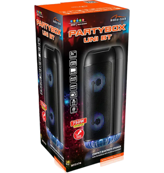Акустична система Media-Tech Partybox Keg BT MT3165 Wireless Speaker (AKGMEDGLO0016)