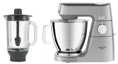 Кухонна машина KENWOOD KVL85.004SI + Насадка-блендер KENWOOD KAH359GL TBL (комплект)