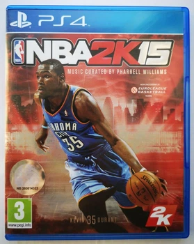 NBA 2K15, Б/У, английская версия - диск для PlayStation 4