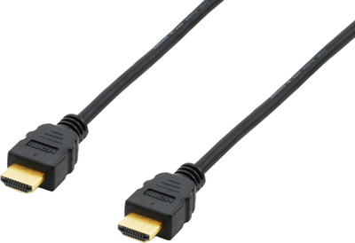 Кабель Equip HDMI висока швидкість 1.8 м чорний (4015867186435)