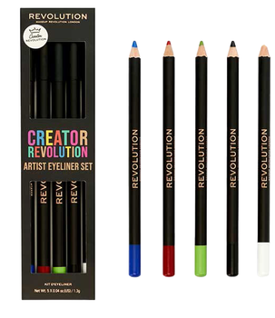 Zestaw kredek do oczu Makeup Revolution Creator Revolution Artist Set 5 x 1.3 g (5057566512503)