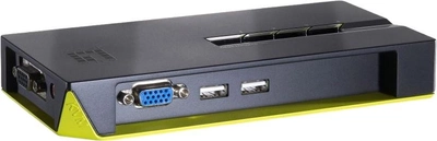 Przełącznik Level One KVM-Switch 4 PC - VGA + USB Black (KVM-0422)