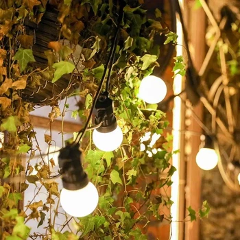 Гирлянда новогодняя светодиодная 10 шт 5 M WARM Bulbs Теплый цвет (10SHT5MLEDBALLSC20) CLS55