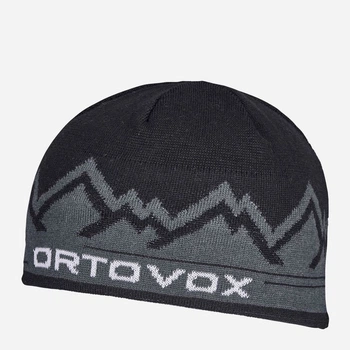 Шапка чоловіча Ortovox Peak Beanie025.001.0150 Чорна (4251877724056)