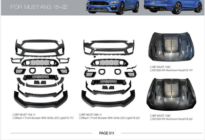 Комплект обвесов для Ford Mustang 2015- рр
