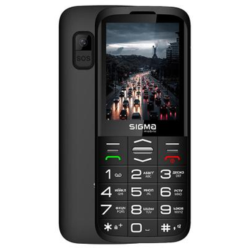 Мобільний телефон Sigma Comfort 50 Grace чорний