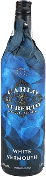 Вермут Carlo Alberto di Torino White білий солодкий 1 л 17% (8055731570256)