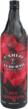 Вермут Carlo Alberto di Torino Red червоний солодкий 1 л 17% (8055731570249)