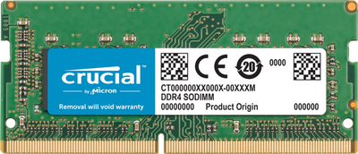 Оперативная память Crucial SODIMM for Mac DDR4-2666 16384MB PC4-21300 (CT16G4S266M)