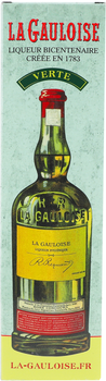 Ликер La Gauloise Verte Green 0.75 л 48% (3770002611197)